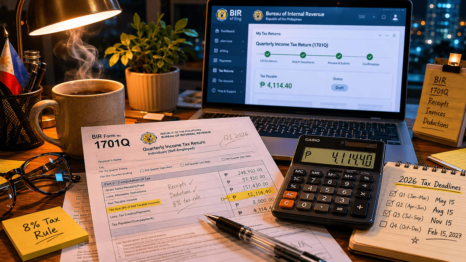 How to File Your BIR Taxes as a Filipino Freelancer in 2026 (Complete Step-by-Step)